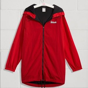 PINK University of Utah Windbreaker